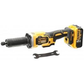 DeWALT DCG426P2 Aku Szlifierka prosta 6 mm XR 18V (2x5,0 Ah) Tstak