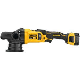 DeWALT DCM848P2 Aku polerka rotacyjno-mimośrodowa 125mm XR (18V/2x5,0Ah) Torba