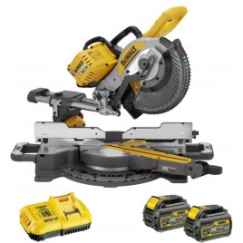 DeWALT DCS727T2 Aku ukośnica piła XR FlexVolt (250mm/54V/2x6,0Ah)