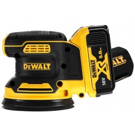 DeWALT DCW210P2 Szlifierka mimośrodowa XR (125mm/18V/2x5,0Ah) Tstak