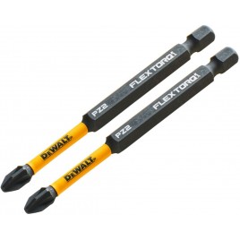 DeWALT DT70566T Końcówki wkrętarskie Pz2 x 89 mm - 2 szt.