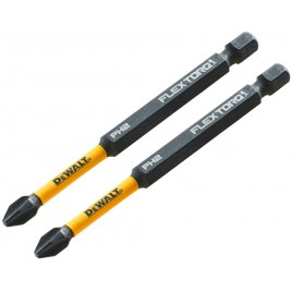DeWALT DT70567T Końcówki wkrętarskie Ph2 89 mm, 2 szt.