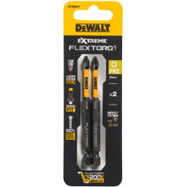 DeWALT DT70567T Końcówki wkrętarskie Ph2 89 mm, 2 szt.