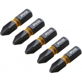 DeWALT DT7994T Końcówki wkrętarskie PH2 25 mm, 5 szt.