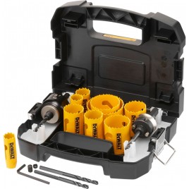 DeWALT DT90361 Extreme 13-elementowy zestaw bimetalowych otwornic (20–64 mm)
