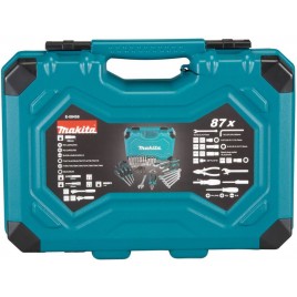 Makita E-08458 Zestaw narzędzi, kluczy ,bitów 87 szt.