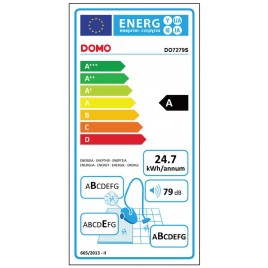 DOMO ECO Odkurzacz bezworkowy, 700W DO7279S