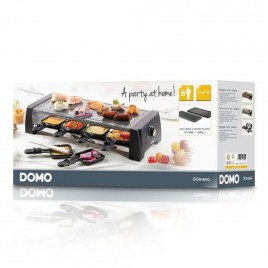 DOMO Raclette 2v1 Grill, 1200W DO9189G