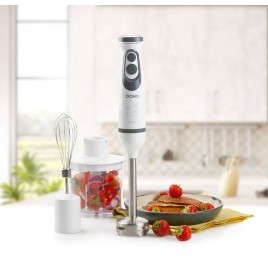 DOMO Blender ręczny 3w1 z rozdrabniaczem, 600W DO1089M