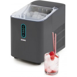 DOMO Wytwornica lodu z kompresorem 120 W, 1 l, szara DO1132IB