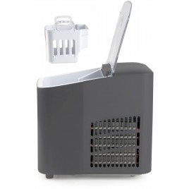 DOMO Wytwornica lodu z kompresorem 120 W, 1 l, szara DO1132IB