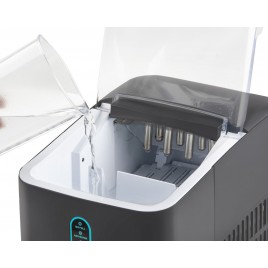DOMO Wytwornica lodu z kompresorem 120 W, 1 l, szara DO1132IB