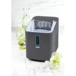 DOMO Wytwornica lodu z kompresorem 120 W, 1 l, szara DO1132IB