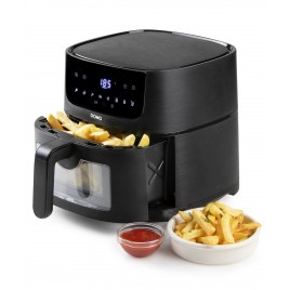 DOMO Frytkownica na gorące powietrze 4 l z okienkiem DO542FR
