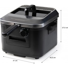 DOMO Friteuse 4l, avec fenetre de visualisation DO545FR