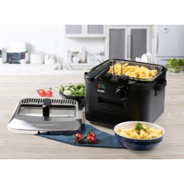 DOMO Friteuse 4l, avec fenetre de visualisation DO545FR