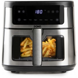 DOMO Frytkownica beztłuszczowa z okienkiem (6l/1500W) DO548FR