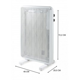 DOMO DO7354M panel na podczerwień z technologią Mica 750–1500 W, DO7354M