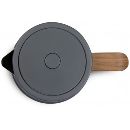 DOMO WOOD YOU Czajnik elektryczny 1,7 l, 2200 W, stal nierdzewna, szary DO9268WK