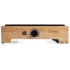 DOMO Bamboo Style Elektryczny grill stołowy Plancha (42x28cm/1800W) DO9271G
