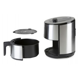 DOMO Digitale Heißluftfritteuse, 4 l, 1500 W, Edelstahl DO530FR