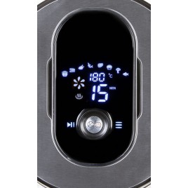 DOMO Digitale Heißluftfritteuse, 4 l, 1500 W, Edelstahl DO530FR
