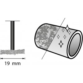 DREMEL Szczotka ze stali nierdzewnej 19 mm 26150530JA