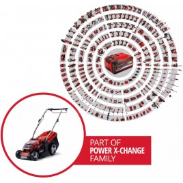 Einhell GE-CM 36/36 Li Kosiarka akumulatorowa (36cm/36V/2x4,0Ah) 3413230