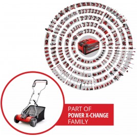 Einhell GE-HM 18/38 Li-Solo Kosiarka akumulatorowa (38cm/18V/bez aku) 3414200