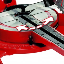 Einhell TC-SM 2534/1 Piła ukosowa podwójna z posuwem (2350W/250 mm) 4300395
