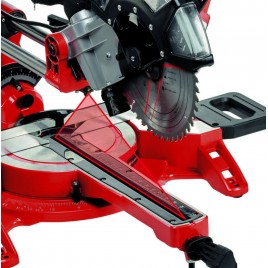 Einhell TC-SM 2534/1 Piła ukosowa podwójna z posuwem (2350W/250 mm) 4300395