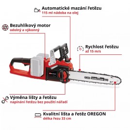 Einhell GP-LC 36/35 Li-Solo PROFESSIONAL Piła łańcuchowa akumulatorowa 4501780