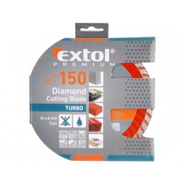 EXTOL PREMIUM Tarcza diamentowa do ciecia 180x22,2mm TURBO - 108754