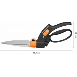 Fiskars Servo-System GS42 Nożyce do trawy, 34,3cm 113680 (1000589)