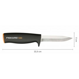 Fiskars K40 Nóż uniwersalny 22,5 cm (125860) 1001622