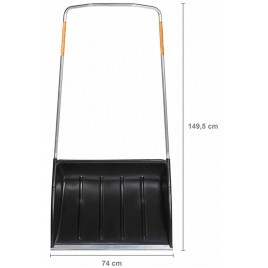 Fiskars SnowXpert Pług śnieżny, szerokość: 720 mm (143021) 1003470