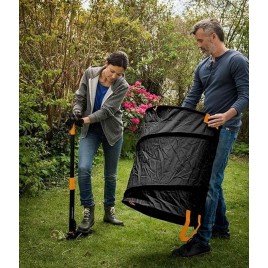 Fiskars Solid PopUp Kosz na liście i trawę 56l (135041) 1015646