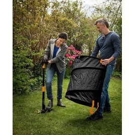 Fiskars Solid PopUp Kosz na liście i trawę 172l (135042) 1015647