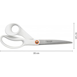 Fiskars Functional Form Uniwersalne nożyce wielkie 24 cm, białe 1020414