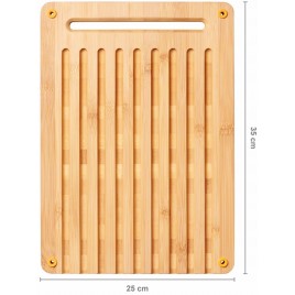 Fiskars Functional Form Bambusowa deska do krojenia, 35x25cm 1059230