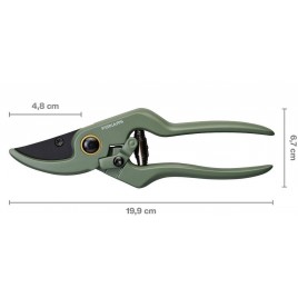 Fiskars Plant Care Nożyce Ogrodowe z Etui, 20 cm 1075314