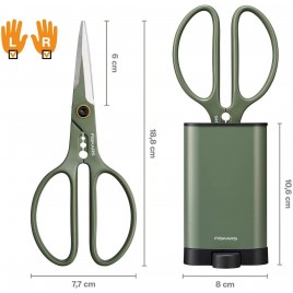 Fiskars Plant Care Nożyczki do roślin z uchwytem, 19 cm 1075316
