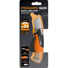 Fiskars CarbonMax Nóż uniwersalny, 17,7 cm 1062938