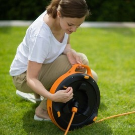 FISKARS Bęben z wężem S, 9 mm (3/8"), 15 m 1020436