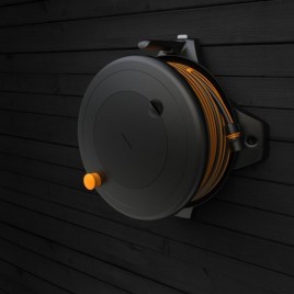Fiskars Uchwyt ścienny do bębna z wężem M/L Solid™ 1059235