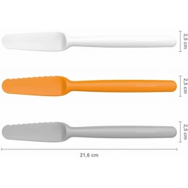 Fiskars Functional Form Zestaw noży do smarowania 3szt., 21,6cm 1016121
