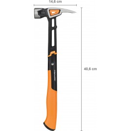 Fiskars IsoCore XXL 22oz / 16" Młotek stolarski 1020216