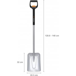 Fiskars Xact Szufla teleskopowa, 120,8 – 140cm 1066734