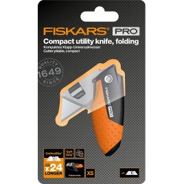 Fiskars CarbonMax Kompaktowy składany nóż uniwersalny, 12 cm 1062939