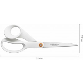 Fiskars Functional Form Nożyczki uniwersalne 21cm, białe 1020412